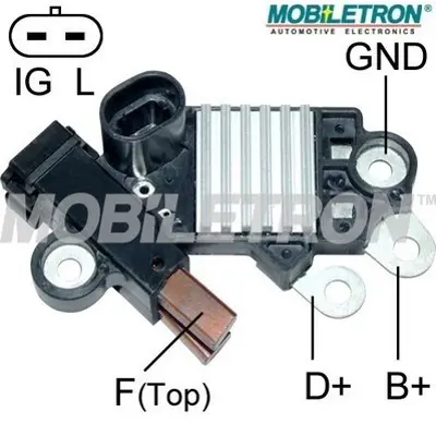 MOBILETRON VR-K06B Alternator Konjektor 28.8v Daewoo Doosan Is Makına 