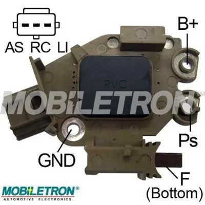 MOBILETRON VR-PR4920 Alternator Konjektor 14.0v.Ford Fıesta-Fusıon 1.4 Tdcı  2S6T10300BB 5190803 Y40218300 9643001680 1140136 1485762 2S6T10300BA 2S6T10300BC Y40218300A 5705AA