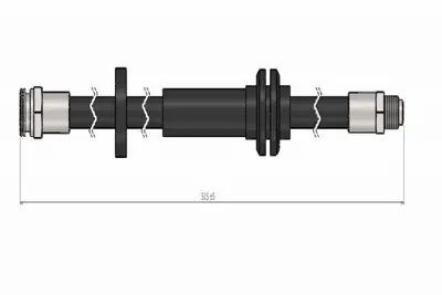 CAVO C900 510A Fren Hortumu Ön 4806G6 51725095 52026548 1617432480 51825095 1669574980 1399238080 1617424880