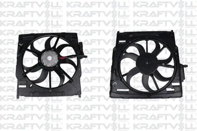 KRAFTVOLL 08120086 Fan Komple 600w Bmw M57 N54 N55 N57 E70 E71 06>14