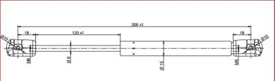 KRAFTVOLL 09010001 Bagaj Amortısoru Vectra B Nb 95>02