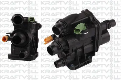 KRAFTVOLL 08100227 Termostat Govdesı Komple 3008-208-3008 I-Iı-308 Iı-5008 I-Iı-Partner-Berlıngo-C3 Iı-Iıı-Pıcasso-C4 I