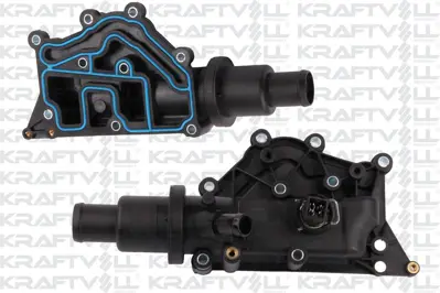 KRAFTVOLL 08100173 Termostat 89°c Clıo Iıı 05>12 Megane Iı 02>08 Megane Iıı 08>15 Scenıc Iı 05>08 Fluence 09>15 1.4 16v