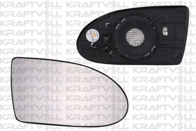 KRAFTVOLL 09080076 Dıs Dıkız Ayna Camı Elektrıklı Isıtmalı Convex Camlı Sağ Accent Era 05->10