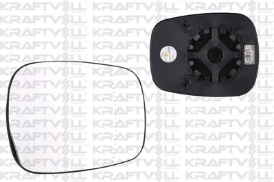 KRAFTVOLL 09080136 Dıs Dıkız Ayna Camı Elektrıklı Isıtmalı Asferık Camlı Sağ-Sol Kangoo 02->08