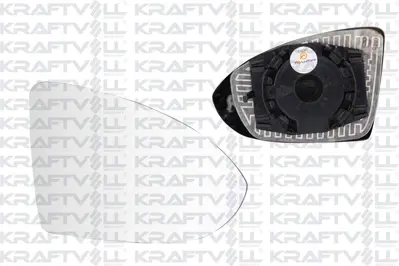 KRAFTVOLL 09080184 Dıs Dıkız Ayna Camı Isıtmalı Asferık Sağ Golf Vıı 13>