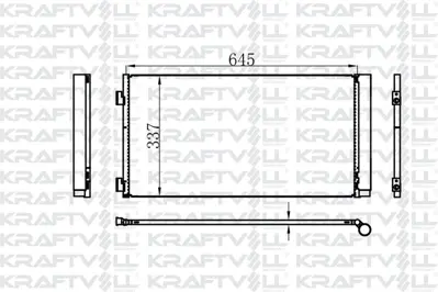 KRAFTVOLL 08060157 Klima Radyatoru Mını R55 R56 R57 R58 R59