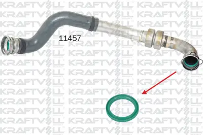 KRAFTVOLL 10031221 Turbo Hortumu Contası Megane Iıı / Fluence 1.5 Dcı GM 7701070788