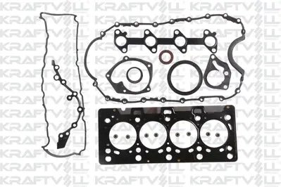 KRAFTVOLL 12010221 Motor Takım Contası Skt Keçelı Subap Lastıklı Tam Takım Clıo Kangoo Megane Nıssan Qashqaı Note Mıcra