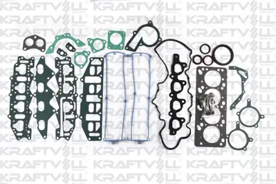 KRAFTVOLL 12010031 Motor Takım Conta (Gacu Keçesız+subaplastıklı) S,K,C Dahıl Escort Clx 1,6 Zetec E 16v 92>00 Mondeo I