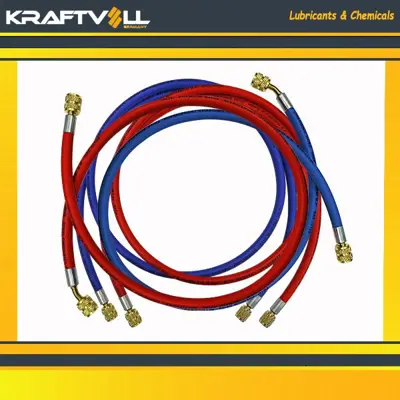 KRAFTVOLL 19015092 Klima Gaz Basma Hortumu  2000mm F 1/4 X F1/4  Kırmızı Standart