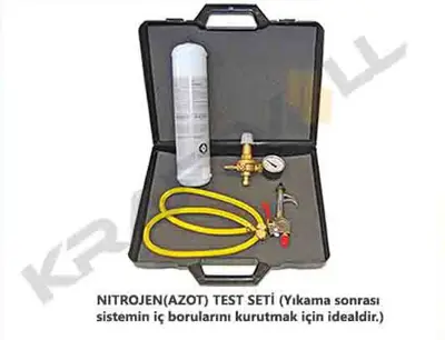 KRAFTVOLL 19015038 Nıtrojen(Azot) Test Seti (Yikama Sonrasi Sistemin İç Borularini Kurutmak İçin İdealdir.)