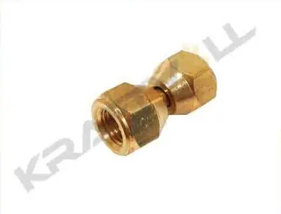 KRAFTVOLL 19015053 Fıttıng Ara Adaptör   F1/4 Sae - F1/4 Sae  (5 Adet)