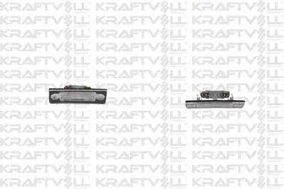 KRAFTVOLL 21030326 Plaka Lambası Led Ampullu Caddy Jetta Passat Transporter T5 Superb 04>