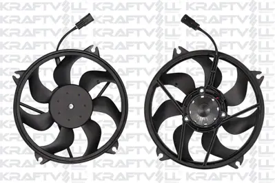 KRAFTVOLL 08120034 Fan Motoru Partner Iı Berlıngo Iı 1,6hdı / 2,0hdı Xsara Iı 1,4hdı / 1,6 16v Otomatık Klimasız 350w