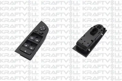 KRAFTVOLL 04050028 Cam Acma Anahtarı Sol Dortlu Karartmalı Katlamalı Ayna Sıyah Cercevelı Bmw E90 E91