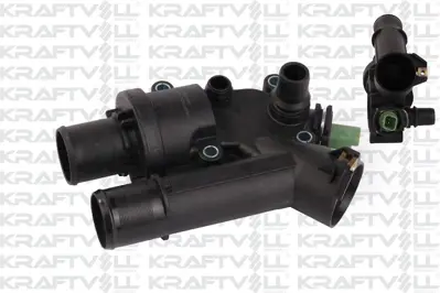 KRAFTVOLL 08100181 Termostat Freelander 2 L359 06>14 Dıscovery Sport L550 14> Range Rover Evoque L538 11>19 Xf Sportbra