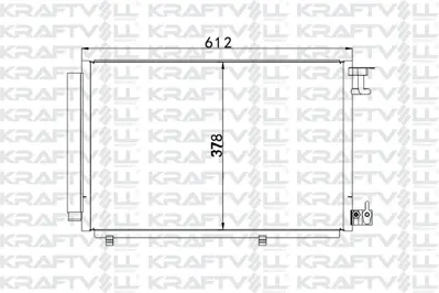 KRAFTVOLL 08060120 Klima Radyatoru Fıesta Vı 1.25 / 1.4 16v / 1.4tdcı 08 />