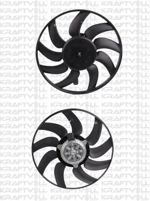 KRAFTVOLL 08120082 Fan Motoru 400w 400mm Audı A4 13>16 A5 12> Q5 13>