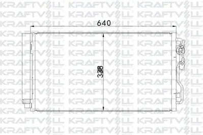 KRAFTVOLL 08060085 Klima Radyatoru Bmw F20 F21 F30 F80