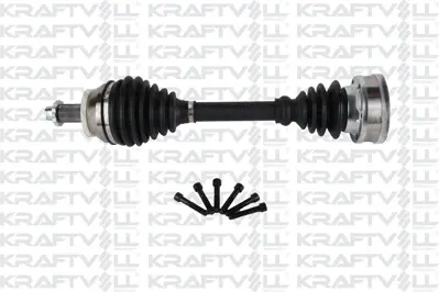 KRAFTVOLL 01010311 Aks Komple Sol Polo A1 Ibıza Toledo Rapıd 09> 1.6tdı Cayb Cayc Clna Cxma