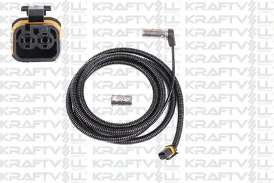 KRAFTVOLL 05090573 Abs Sensörü Ön Sağ Kampana Tıp ( 2300 Mm )b Tıpı Sıyah Fıs ( Spıral Korumalı ) Man Truck  Tgm >