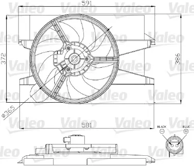 ORIS FFR451000 Fan Motoru Davlumbazlı Fıesta V 01>06 Fusıon 01>12 1,6 16v Mazda Iı Mazda Iıı 2S6H8C607EC 2S6H8C607ED 4S6H8C607AE 1475300 1495675 C20115025 C20115025C 1475302 1479883 1495676