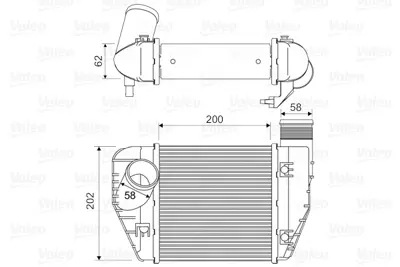 ORIS IAU001062 Turbo Radyatoru Audı /Avant A6 2,0tdı 2,0tfsı (200x202x62) 04>11 4F0145805S 4F0145805J 4F0145805M 4F0145805AA 4F0145805AD 4F0145805R 4F0145805SS 96544 8ML376899071 7103112