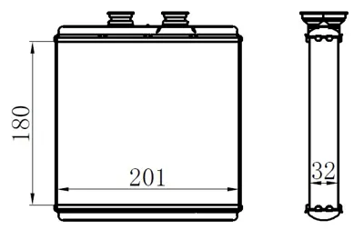 ORIS KME010032 Kalorıfer Radyatoru W204 07>14 W212 09>15 C218 11>17 R231 12> C190 14> R197 11> 2048300061 A2048300061 72042 8FH351315411