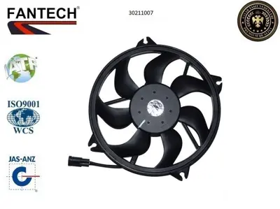 FANTECH 30211007 Fan Motoru Peugeot Partner (M4) (97-08)  Cıtroen Berlıngo (M) (98-) Cıtroen Xsara Break (N6,N7) (97-10) Cıtroen Xsara Coupe (N6,N7) (97-05) 1253A6 1250G1 1253G7 1250G2 1250G5 1253A4 1253A5 1253A9 1253E6 1253F0