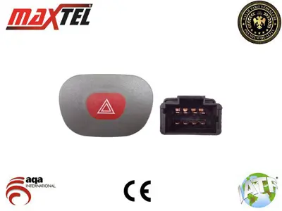 MAXTEL 16204820 Flaşör Anahtarı Renault Clıo I (90-98) Renault Kangoo Express (01-) Renault Kangoo I (98-07) 8 Fişli 7700421820 252904482R