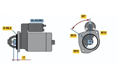 BOSCH 0 001 108 400 Mars Motoru 12v 10 Dıs 0.9kw Berlıngo C2 C3 C4 Nemo Saxo Xsara P106 P205 P206 P306 P307 P309 P1007 B 