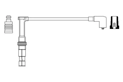 BOSCH 0 356 912 978 Bujı Kablosu Alfa 145 146 155 156 1.6. 1.8 2.0 46756506