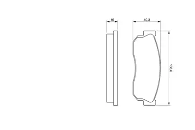 BOSCH 0 986 469 580 Dısk Balata 725191990 DA06013A85