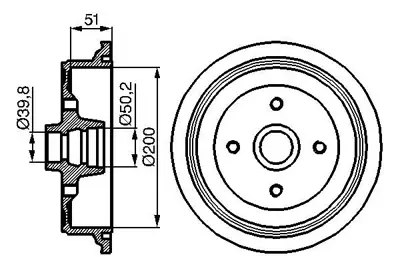 BOSCH 0 986 477 016 Fren Kampanası 893501615