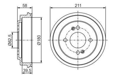 BOSCH 0 986 477 278 Fren Kampanası 5841107000