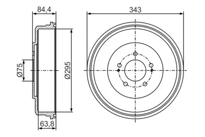 BOSCH 0 986 477 285 Fren Kampanası 583294A200