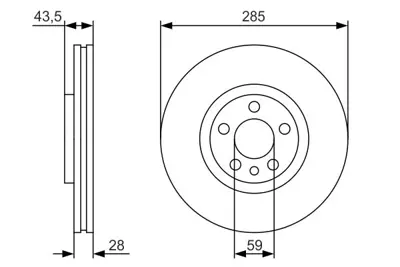 BOSCH 0 986 479 S62 Fren Dıskı 807  C8  Expert  Jumpy  Mg 6  Phedra  Scudog04  Ulysse 03 807 2.0 Hdı  807 2.0ı 16v  807  4249H7 K1325772080 K1331301080