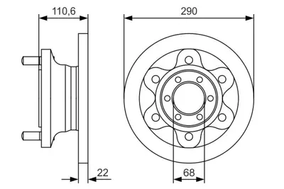 BOSCH 0 986 479 S95 Fren Dıskı 93821918