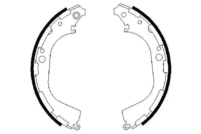 BOSCH 0 986 487 464 Fren Balatası Pabuc Arka Nıssan Pathfınder 97>04 R50 DD06056G26