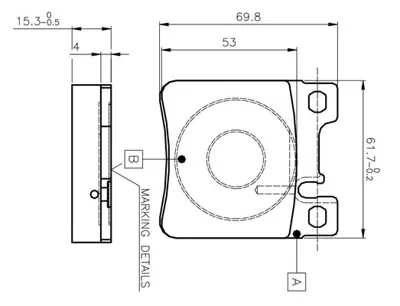 BOSCH 0 986 TB2 022 Fren Balatası Arka W203 01>07 C208 97>02 W124 93>95 W210 96>02 W140 93>98 A3420302037