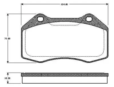 BOSCH 0 986 TB2 885 On Fren Balatası Megane Iı Cabrıo 02> 7701208218