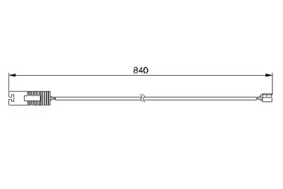 BOSCH 1 987 474 956 Balata Fısı Arka Bmw (E36 1.8ıs) E36 Compact 34351182533