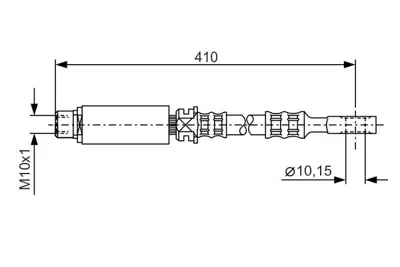 BOSCH 1 987 476 805 Fren Hortumu Chevrolet Astra 99-11 2.0 90498319