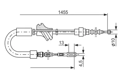 BOSCH 1 987 477 062 Fren Bakim Ve Tamır Ürünlerı 443609721G