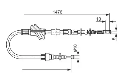 BOSCH 1 987 477 064 Fren Bakim Ve Tamır Ürünlerı 4A0609721F