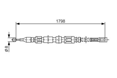 BOSCH 1 987 477 211 Fren Bakim Ve Tamır Ürünlerı A6014201185