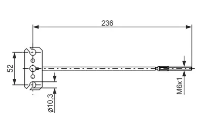 BOSCH 1 987 477 226 Fren Bakim Ve Tamır Ürünlerı 36402AV910