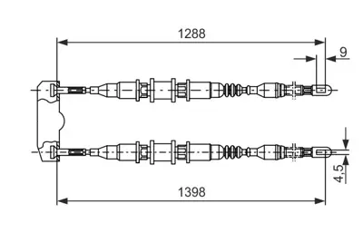 BOSCH 1 987 477 258 Fren Bakim Ve Tamır Ürünlerı 90538629