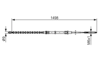 BOSCH 1 987 477 338 Fren Bakim Ve Tamır Ürünlerı 1H0609721D